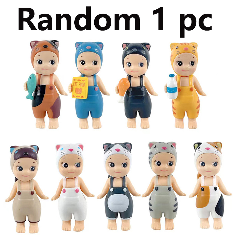 Baby Products News - 2026 Neue Puppen Mini-Katzen-Lebensstil-Serie Niedliche Baby-Figur