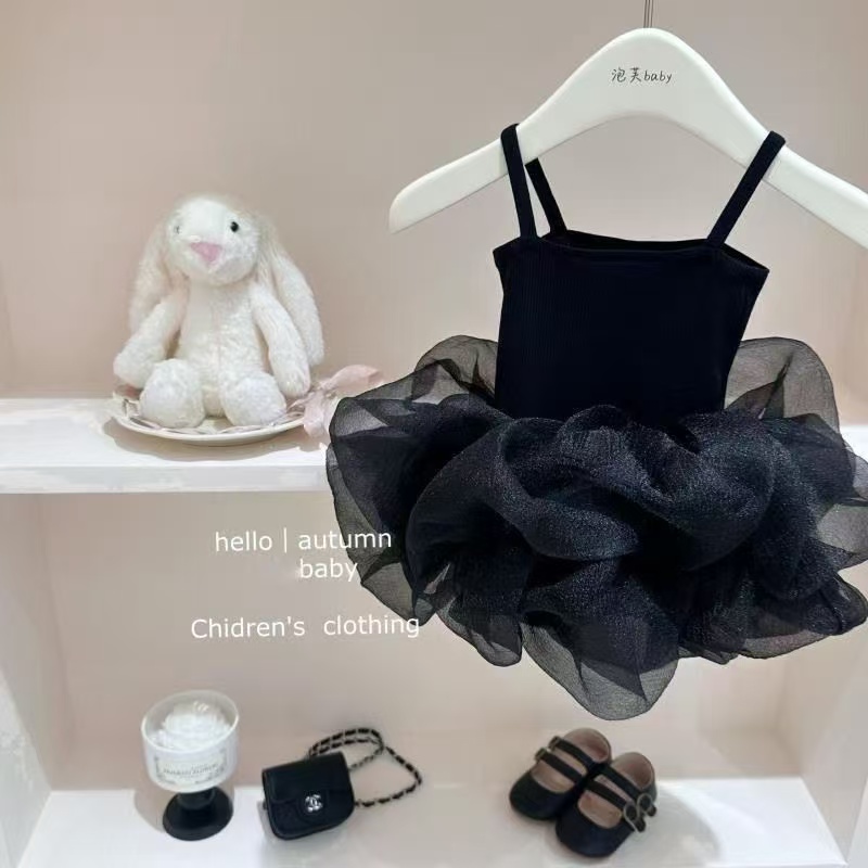 Baby Products Korean - Sommerliches kleines schwarzes Kleid 2025, neues