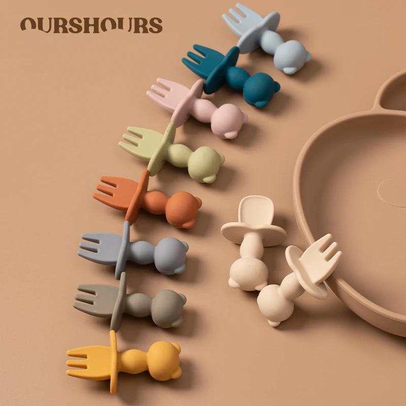 Baby Led Weaning Set - Food Grade Infant Weiche Silikon Fütterung