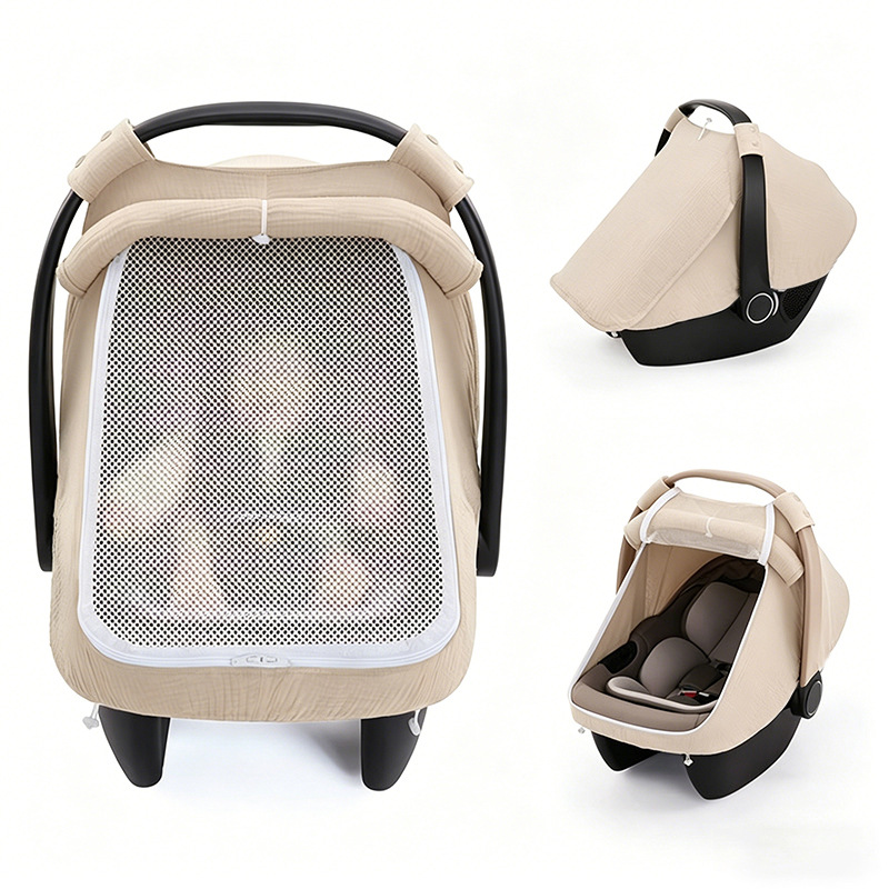 Infant Car Seat Cover - Autositzbezüge für Babys, Sommer-Autositzbezug für Jungen