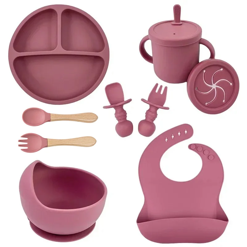 Baby Led Weaning Set - Food Grade Silikon Kind Geschirr Set