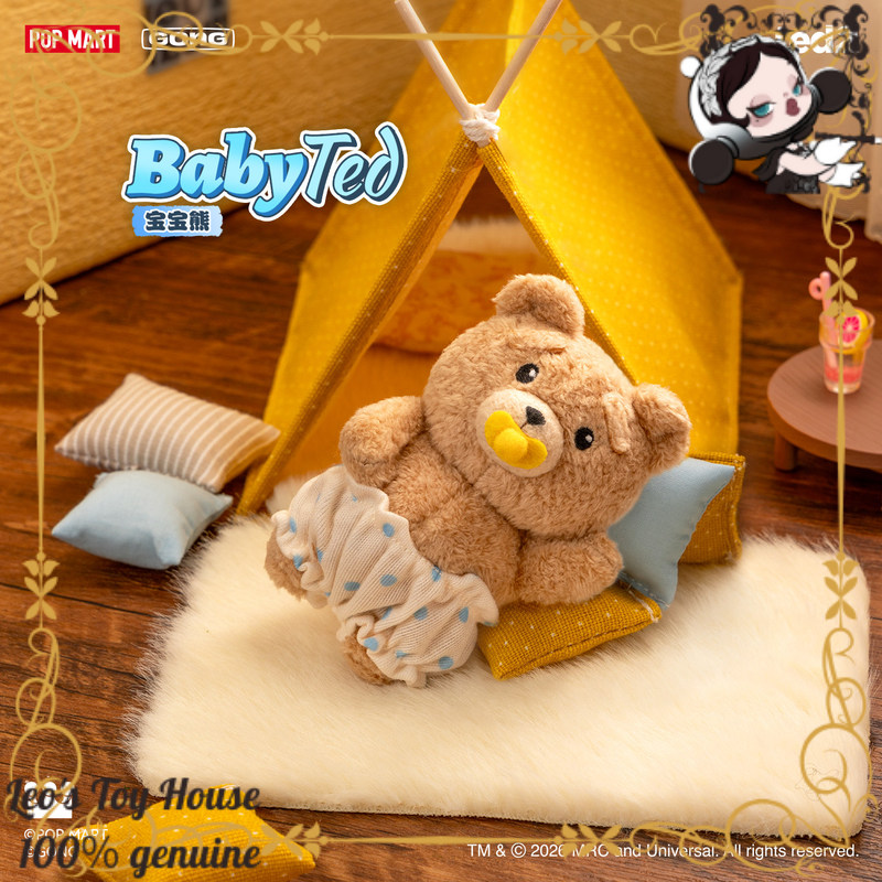 POPMART GONG Baby Ted Beweglic – Baby Products Teddy Bear Bewertung und Preis