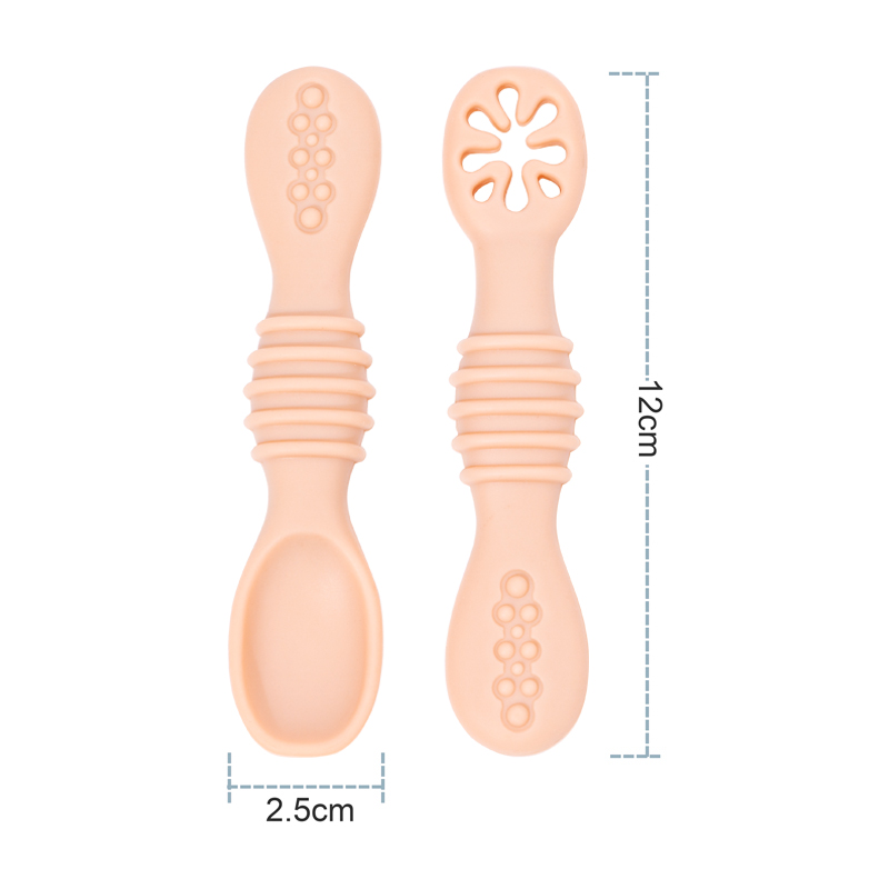 2PCS Nette Baby Lernen Löffel  – Baby Led Weaning Set Bewertung und Preis