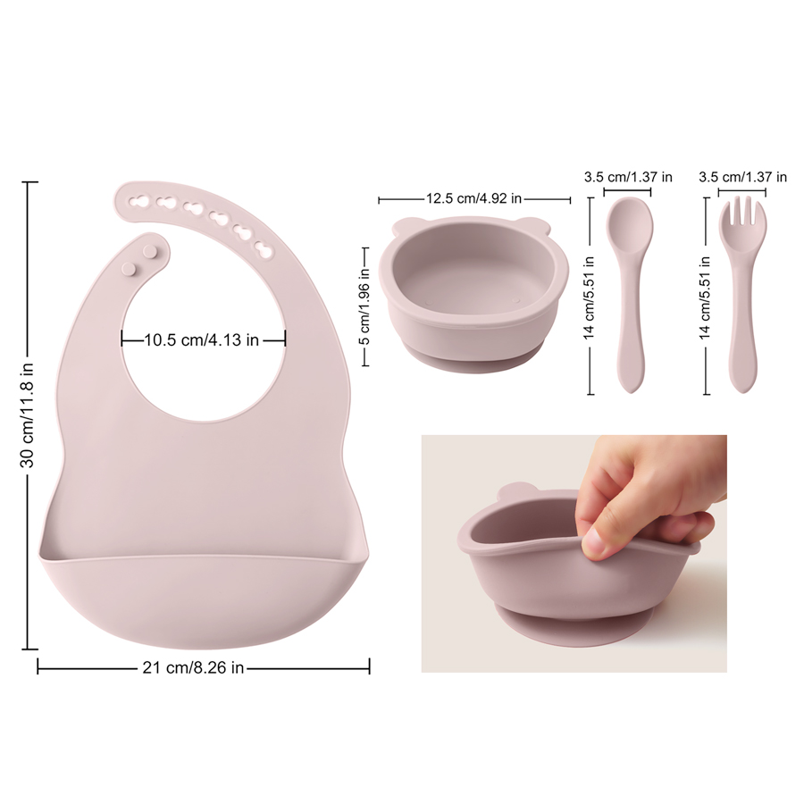 Großhandel Silikon Kinder Gesc – Baby Led Weaning Set Bewertung und Preis